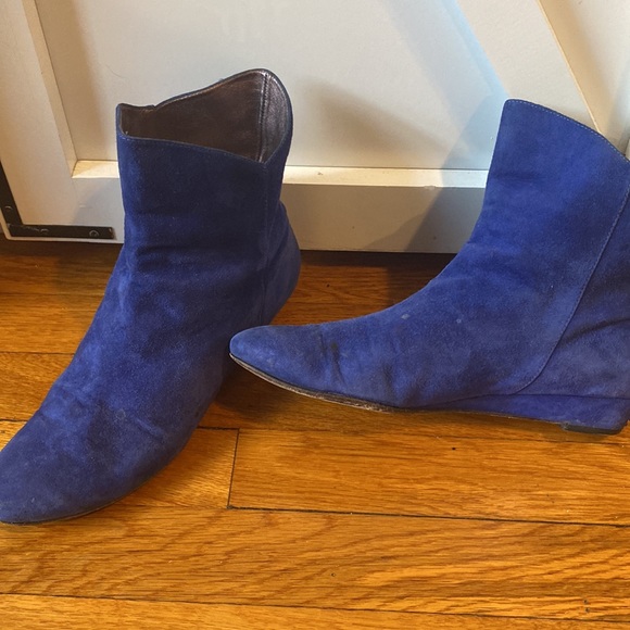 Cobalt blue Ankle boots - Picture 6 of 6